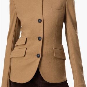 rag & bone Slade Blazer in Dark Camel